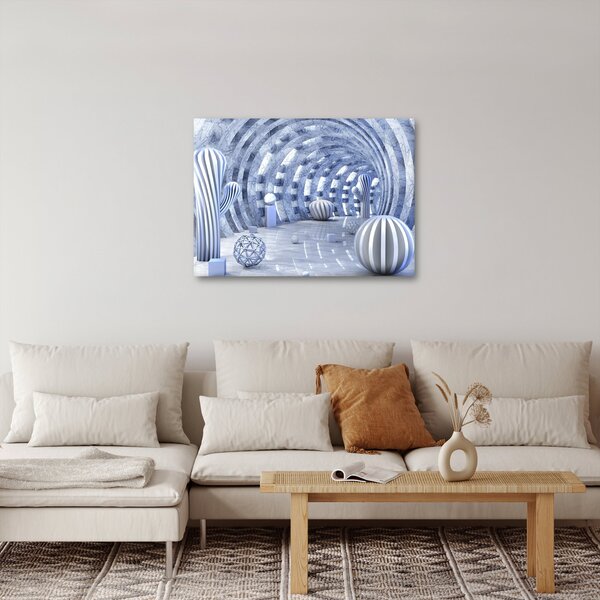 Slika - 3D abstrakcija (70x50 cm)