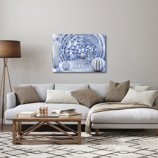 Slika - 3D abstrakcija (70x50 cm)