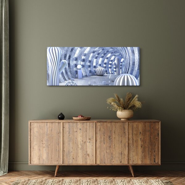 Slika - 3D abstrakcija (120x50 cm)