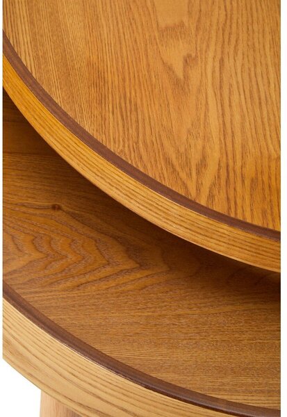 Okrugao pomoćni stol u dekoru bora ø 60 cm Viborg – Premier Housewares
