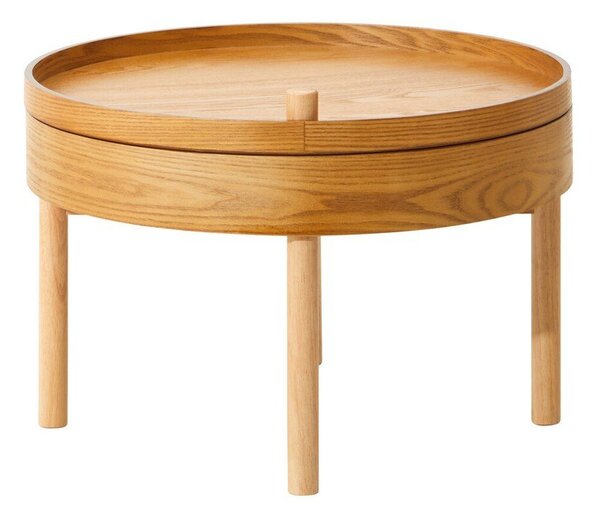 Okrugao pomoćni stol u dekoru bora ø 60 cm Viborg – Premier Housewares