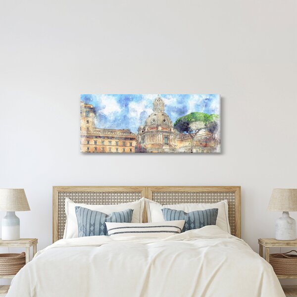 Slika - Cerkev Santa Maria di Loreto, Rim, Italija (120x50 cm)