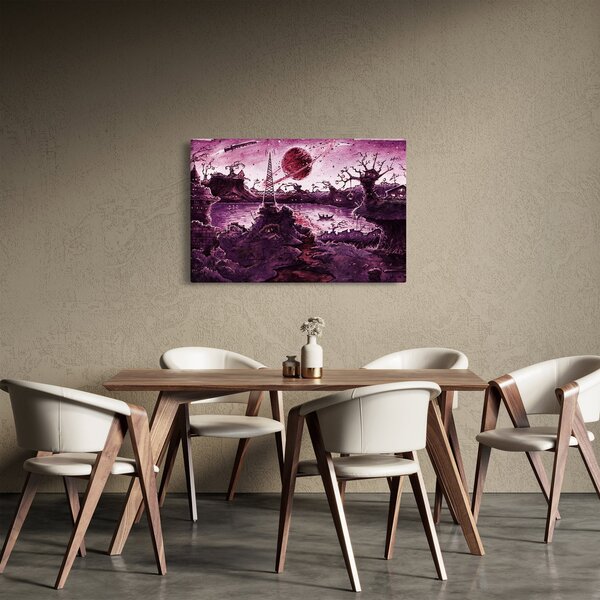 Slika - Začarana vas (90x60 cm)