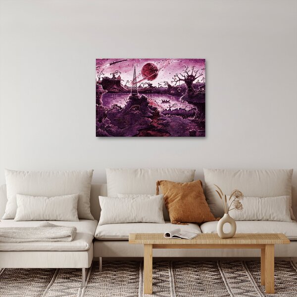 Slika - Začarana vas (70x50 cm)