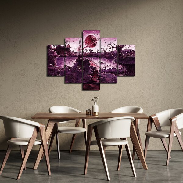 Slika - Začarana vas (150x105 cm)