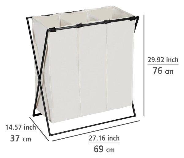 Platnena košara za rublje 145 l Trio - Wenko