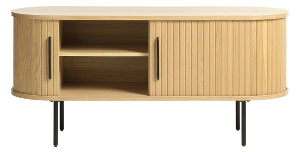 TV stol u dekoru hrasta 120x56 cm Nola - Unique Furniture