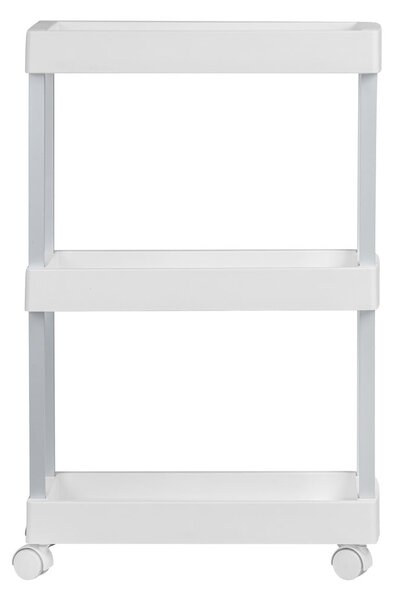 Bijela plastična mobilna polica 45x80 cm Mino - Wenko