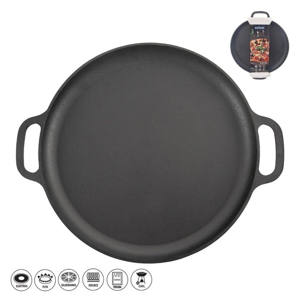 Grill tava od lijevanog željeza ø 35 cm LITINA – Orion