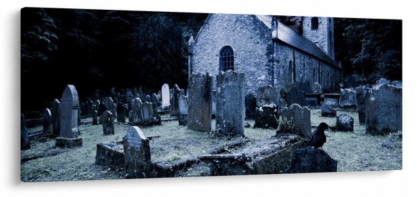 Slika - Temna noč (120x50 cm)