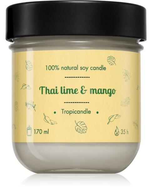 Tropicandle Thai Lime & Mango mirisna svijeća 170 ml