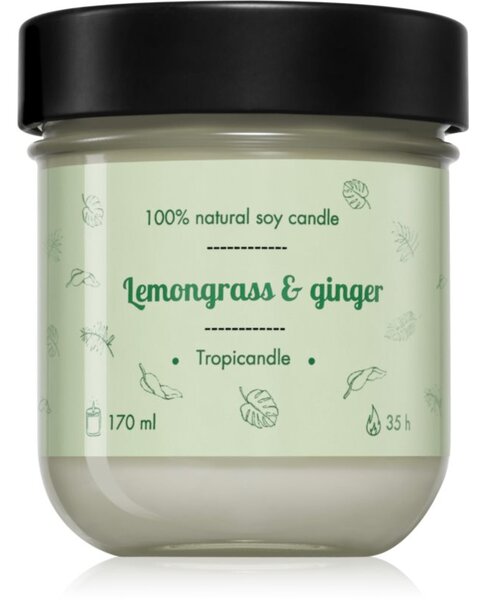 Tropicandle Lemongrass & Ginger mirisna svijeća 170 ml