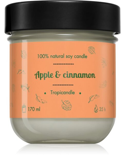 Tropicandle Apple & Cinnamon mirisna svijeća 170 ml