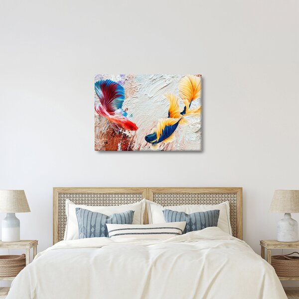 Slika - Borbene ribe (70x50 cm)