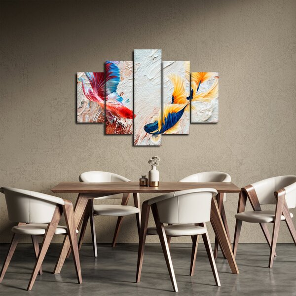 Slika - Borbene ribe (150x105 cm)