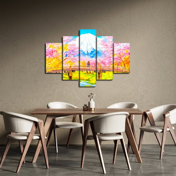 Slika - Slikan par, akvarel (150x105 cm)