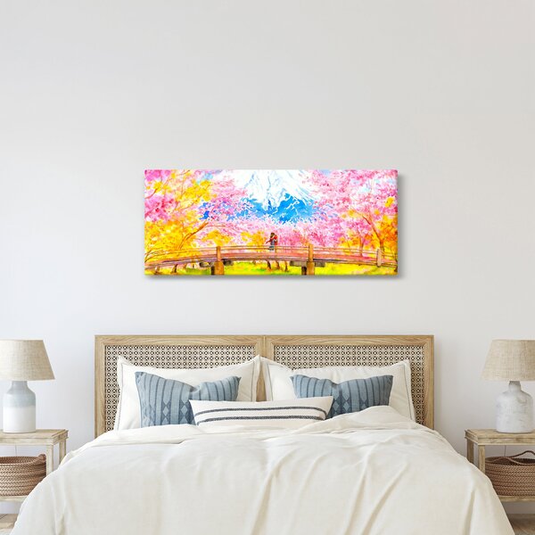 Slika - Slikan par, akvarel (120x50 cm)