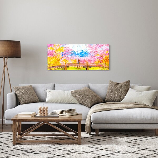 Slika - Slikan par, akvarel (120x50 cm)