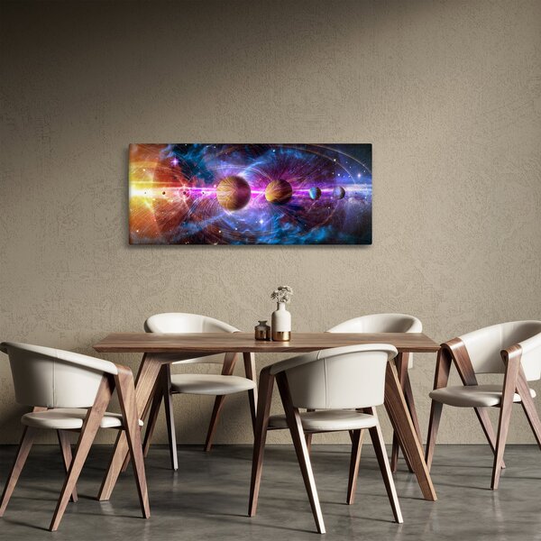 Slika - Osončje (120x50 cm)
