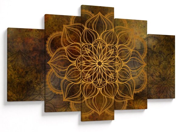 Slika - Mandala veselja (150x105 cm)