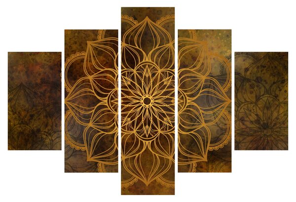 Slika - Mandala veselja (150x105 cm)