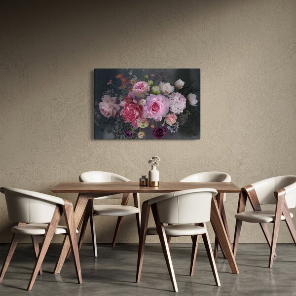 Slika - Vrtne rože (90x60 cm)