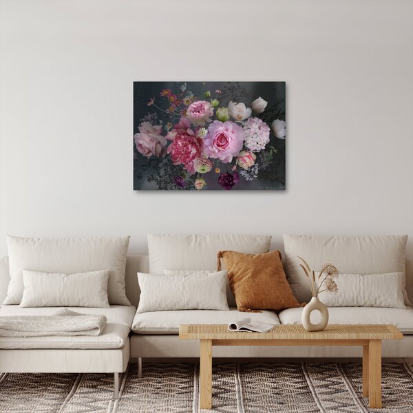 Slika - Vrtne rože (70x50 cm)