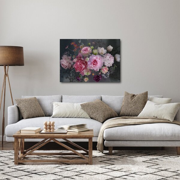 Slika - Vrtne rože (70x50 cm)