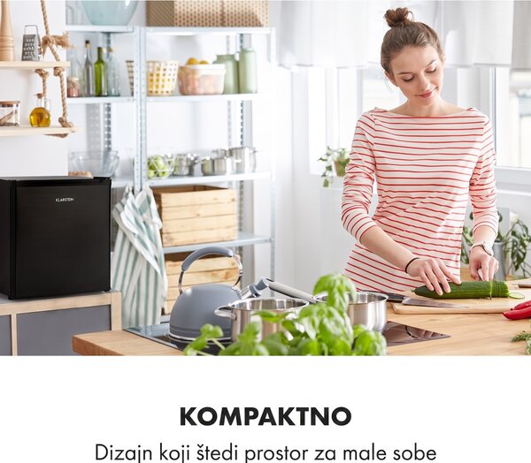 Klarstein Garfield Eco, mini zamrzivač, E+, 4 zvjezdice, 33 litre, kompaktan