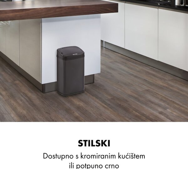 Klarstein Cleansmann, kanta za smeće, senzor, 30 L, vrećice za otpad, ABS, crni