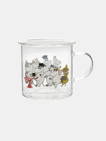 Sinsay - Staklena šalica s drškom The Moomins