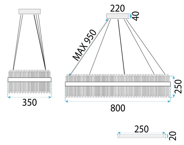Luster APP1514-CP80