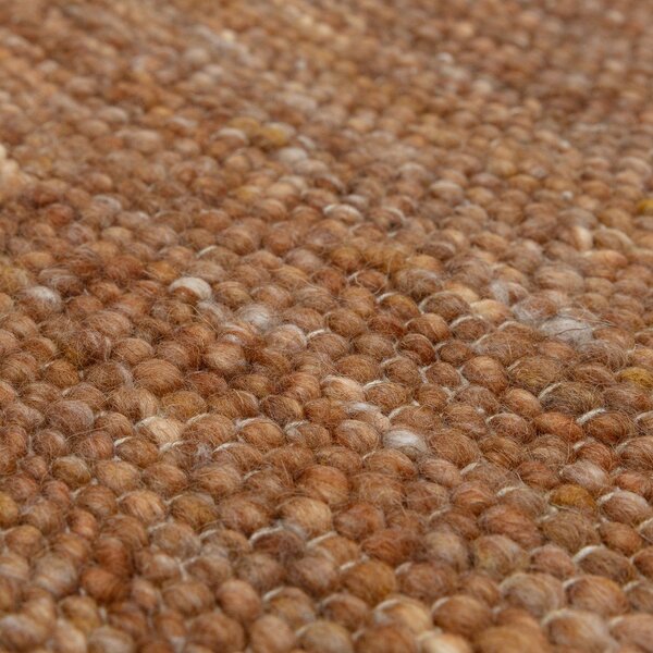 Obostrani/ručno rađen tepih od mješavine vune boje terakote 160x230 cm Birkdale Rust – Asiatic Carpets