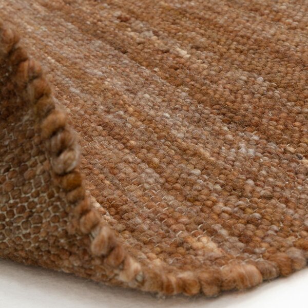 Obostrani/ručno rađen tepih od mješavine vune boje terakote 160x230 cm Birkdale Rust – Asiatic Carpets
