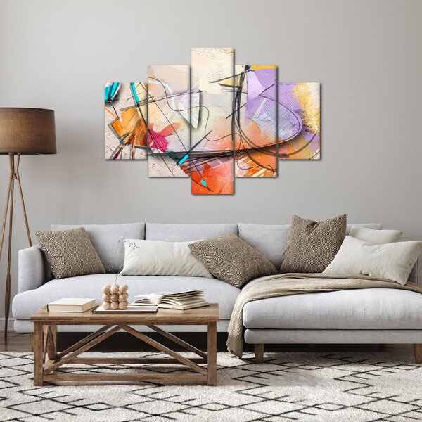 Slika - Abstrakcija, ptica (150x105 cm)