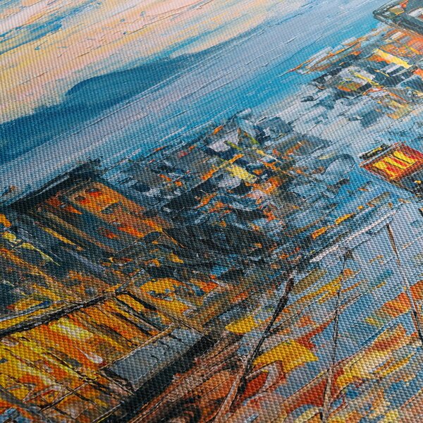 Slika - Žičnica, San Francisco (120x50 cm)