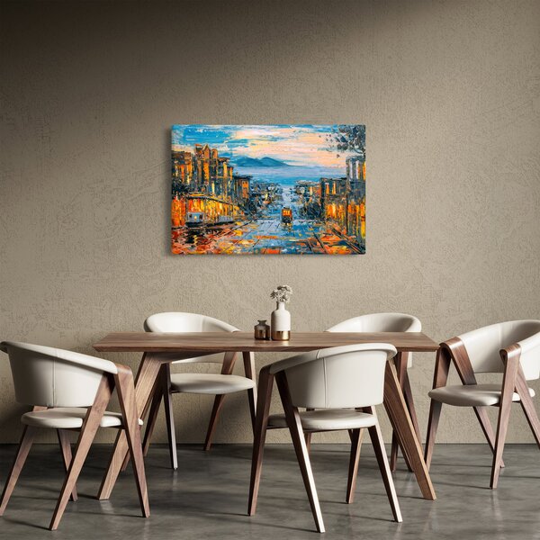 Slika - Žičnica, San Francisco (90x60 cm)