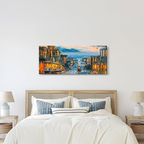 Slika - Žičnica, San Francisco (120x50 cm)