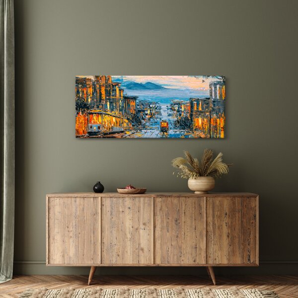 Slika - Žičnica, San Francisco (120x50 cm)