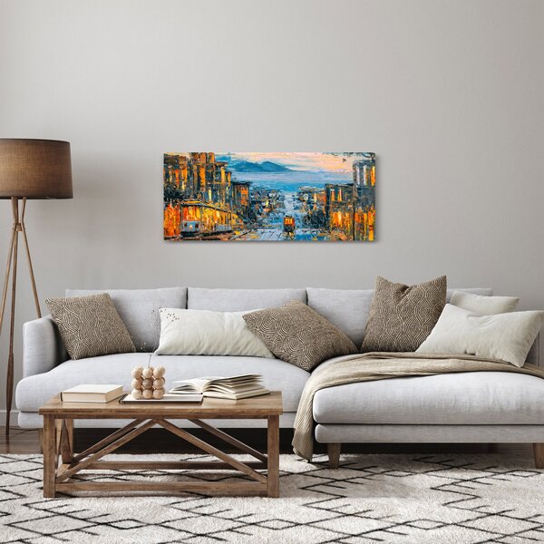 Slika - Žičnica, San Francisco (120x50 cm)