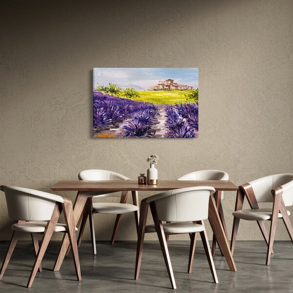 Slika - Provansa, Francija, oljna slika (90x60 cm)