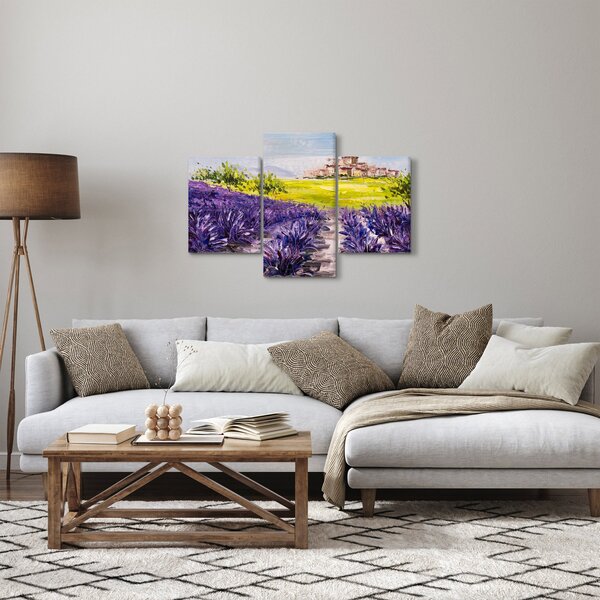 Slika - Provansa, Francija, oljna slika (90x60 cm)