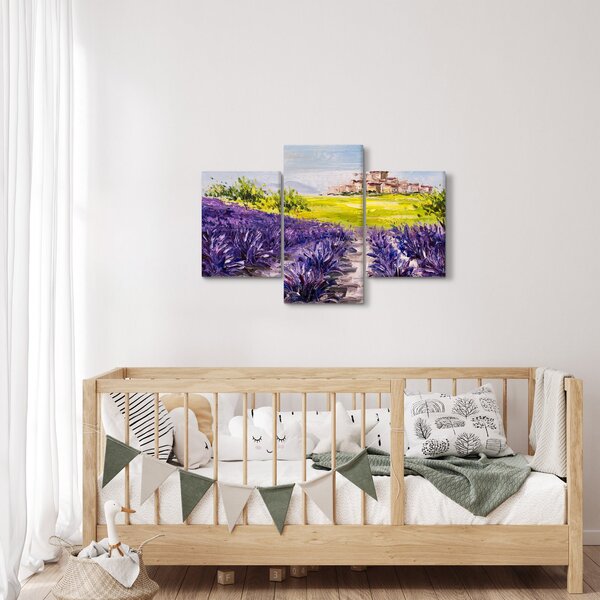 Slika - Provansa, Francija, oljna slika (90x60 cm)