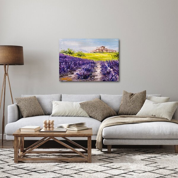 Slika - Provansa, Francija, oljna slika (70x50 cm)