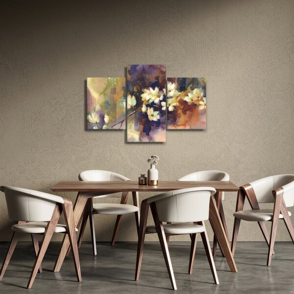 Slika - Bele magnolije, slika (90x60 cm)