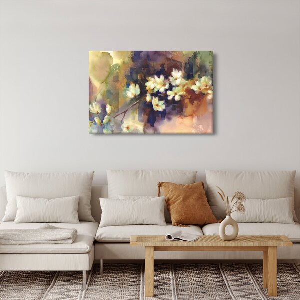 Slika - Bele magnolije, slika (90x60 cm)