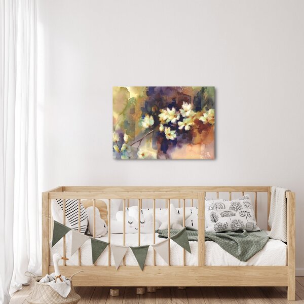 Slika - Bele magnolije, slika (70x50 cm)