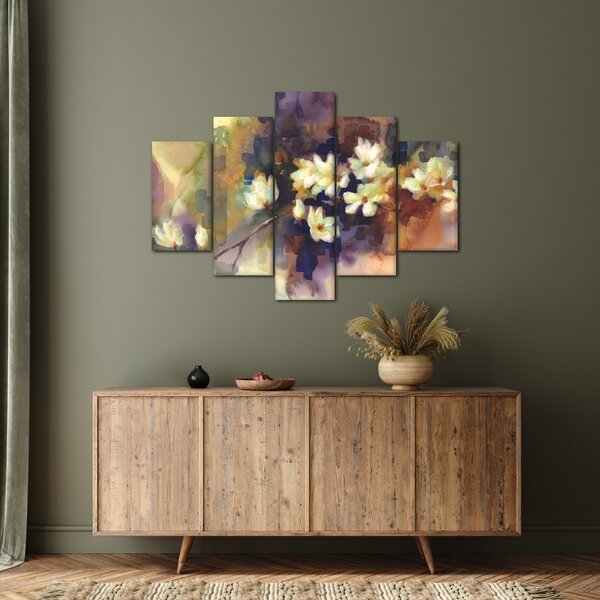 Slika - Bele magnolije, slika (150x105 cm)