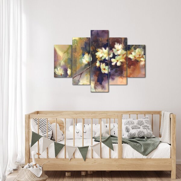 Slika - Bele magnolije, slika (150x105 cm)