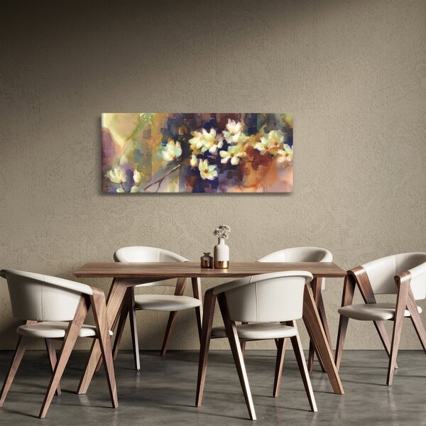 Slika - Bele magnolije, slika (120x50 cm)